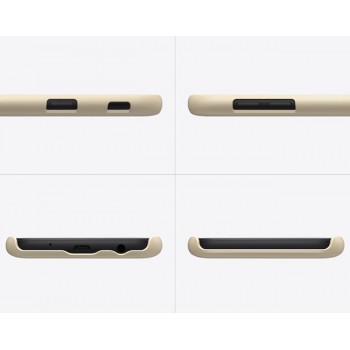 Auksinis Frosted shield serijos dėklas + plėvelė Nillkin (GALAXY J5 2017)